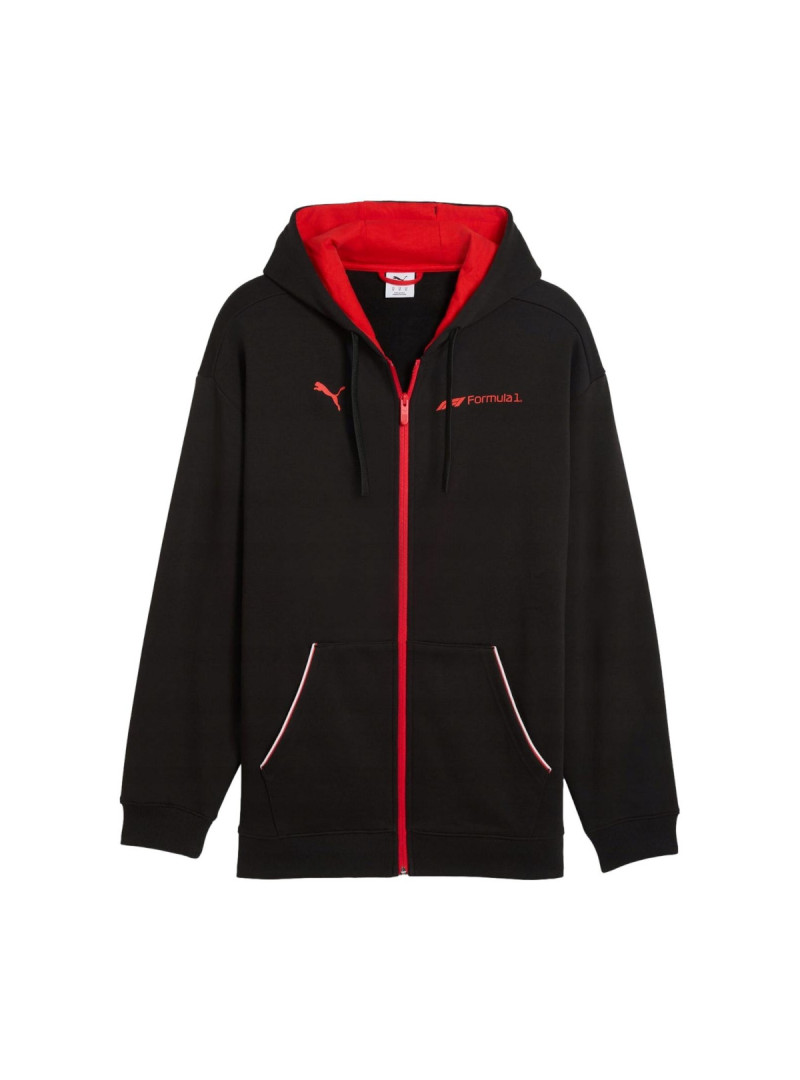 Puma Męska Bluza F1 Ess + Fullzip Hoodie 63265301 Czarny | Sklep Monotox