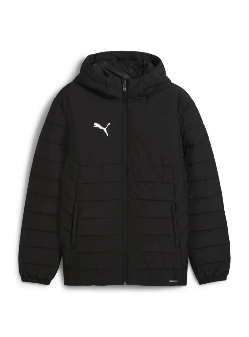 Puma Męska Kurtka Team Additions Hooded Padded Jkt 65979503 Czarny | Sklep Monotox