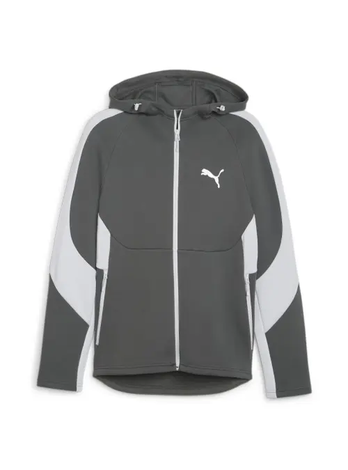 Puma Męska Bluza Evostripe Full-zip Hoodie 67899580 Szary | Sklep Monotox