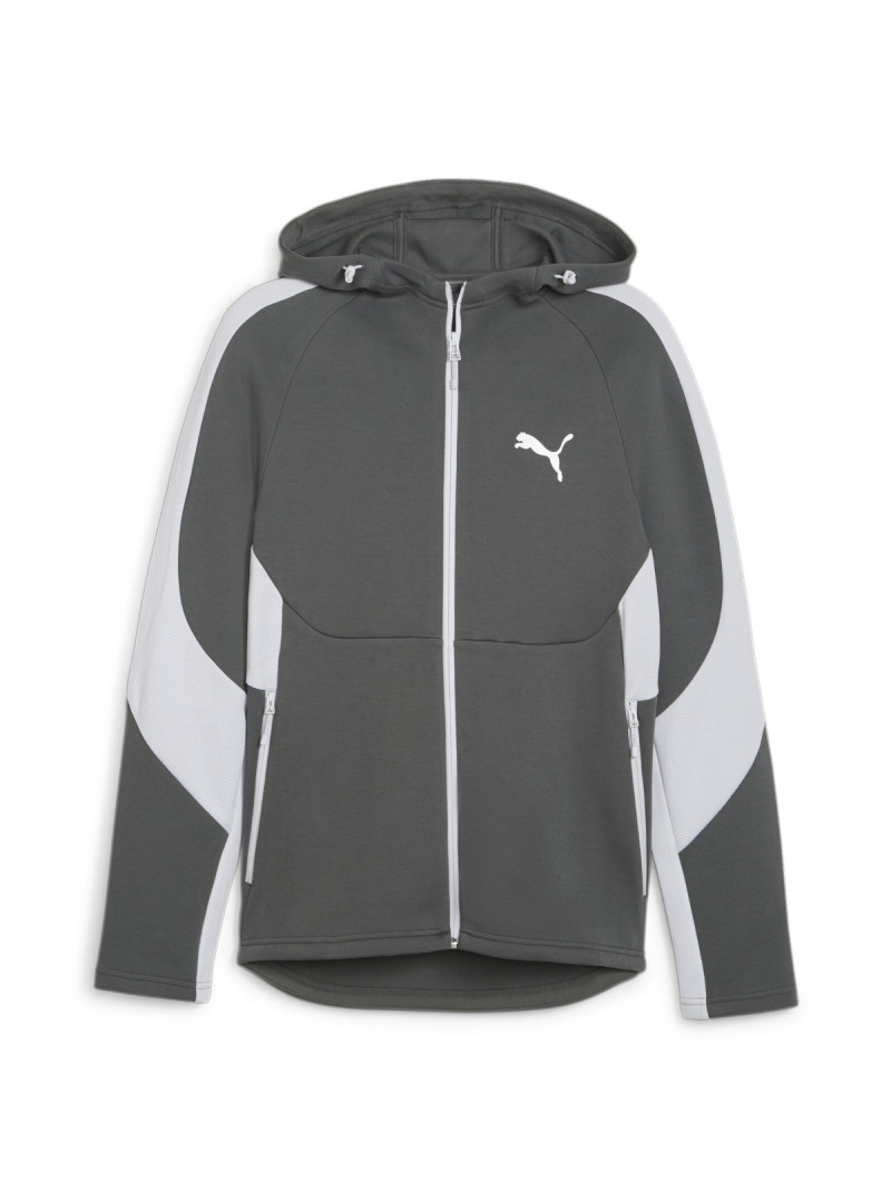 Puma Męska Bluza Evostripe Full-zip Hoodie 67899580 Szary | Sklep Monotox