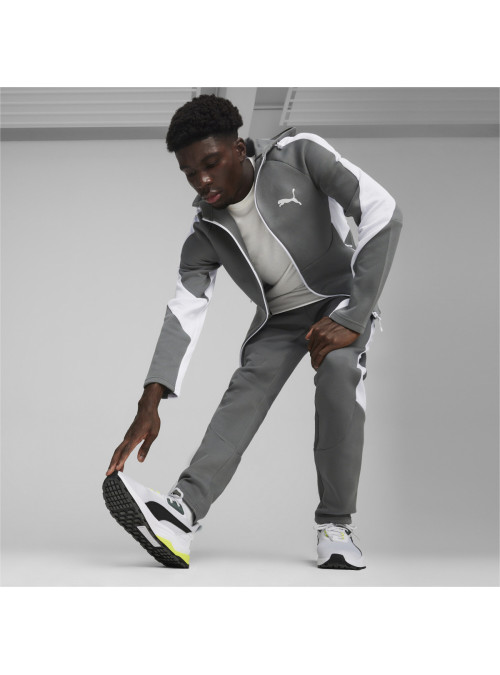 Puma Męska Bluza Evostripe Full-zip Hoodie 67899580 Szary | Sklep Monotox