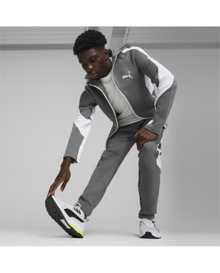 Puma Męska Bluza Evostripe Full-zip Hoodie 67899580 Szary | Sklep Monotox