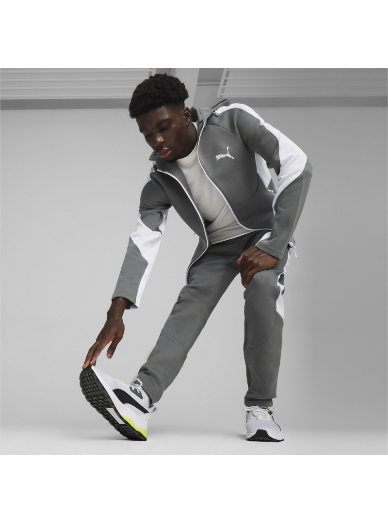 Puma Męska Bluza Evostripe Full-zip Hoodie 67899580 Szary | Sklep Monotox