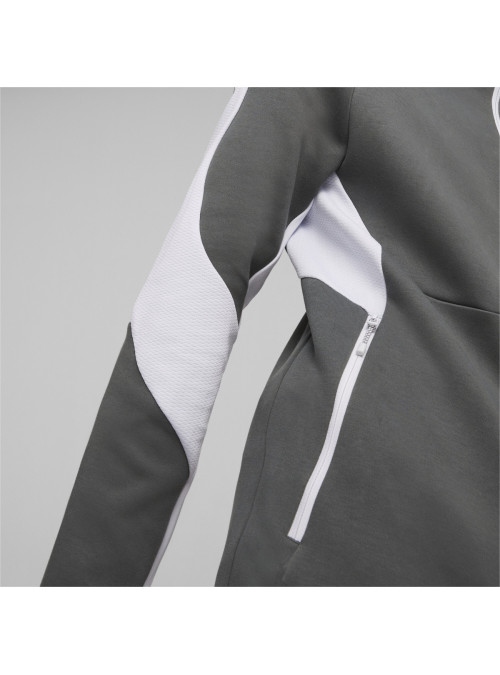 Puma Męska Bluza Evostripe Full-zip Hoodie 67899580 Szary | Sklep Monotox