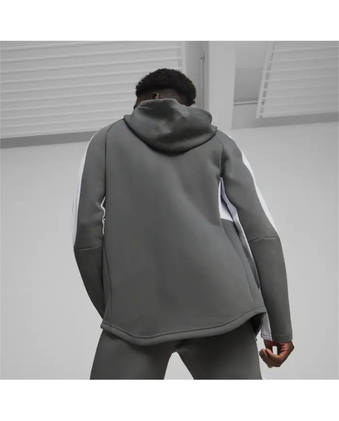 Puma Męska Bluza Evostripe Full-zip Hoodie 67899580 Szary | Sklep Monotox