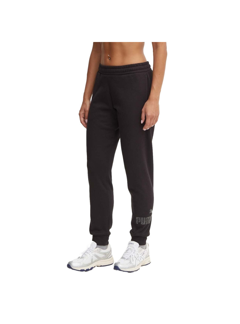 Puma Damskie Spodnie Ess+ Animal Pants Fl 68149601 Czarny | Sklep Monotox
