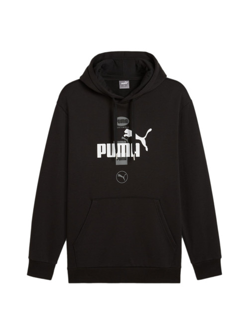 Puma Męska Bluza Power Graphic Hoodie Fl 68174101 Czarny | Sklep Monotox