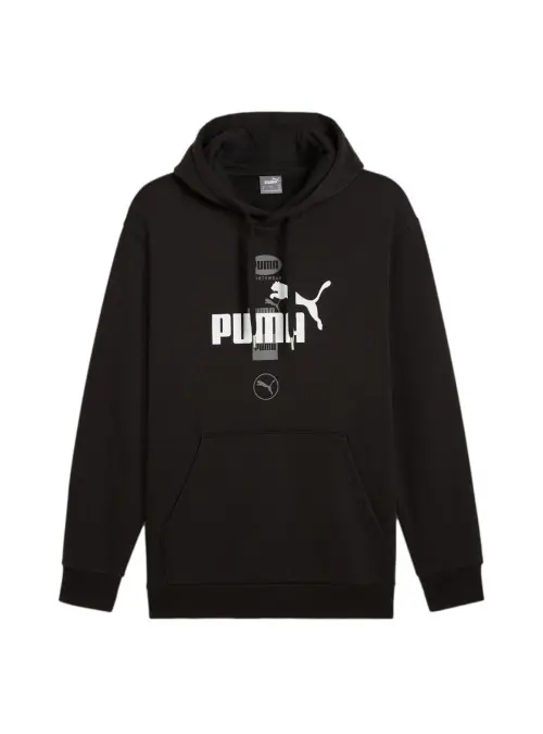 Puma Męska Bluza Power Graphic Hoodie Fl 68174101 Czarny | Sklep Monotox
