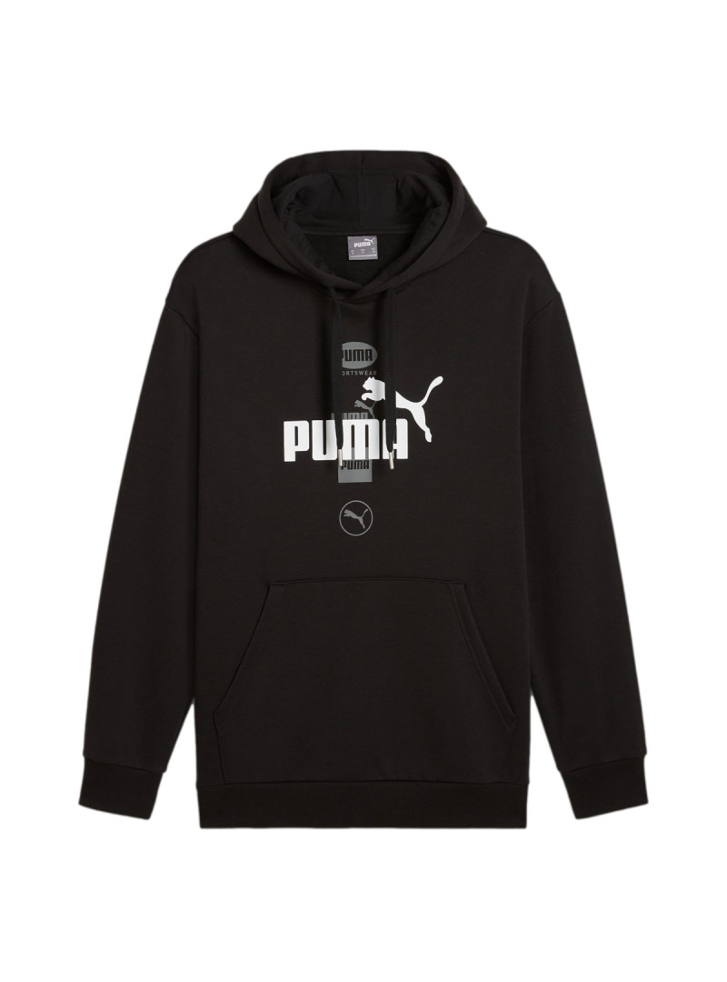 Puma Męska Bluza Power Graphic Hoodie Fl 68174101 Czarny | Sklep Monotox