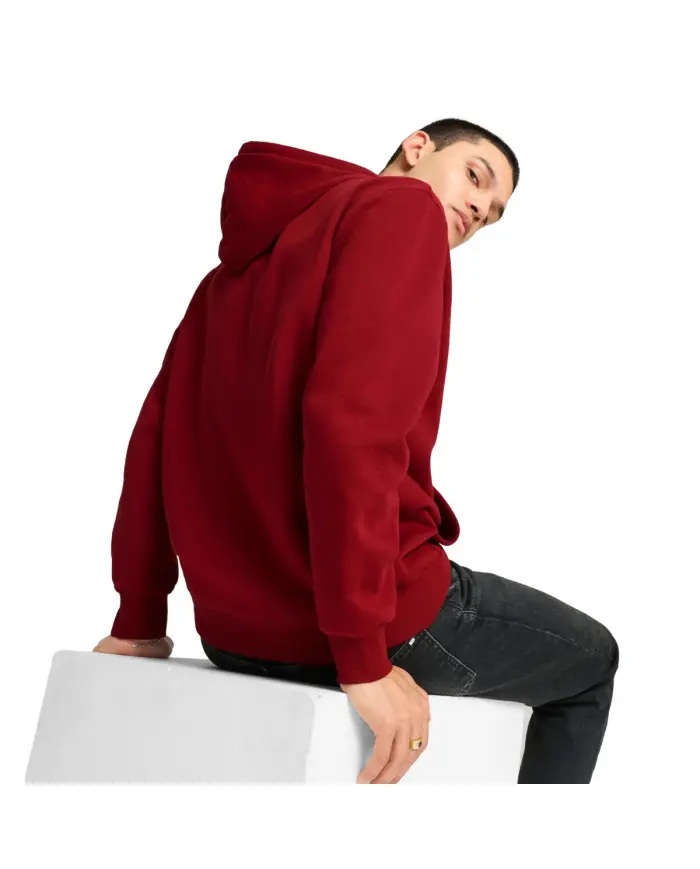 Puma Męska Bluza Power Graphic Hoodie Fl 68174113 Czerwony | Sklep Monotox