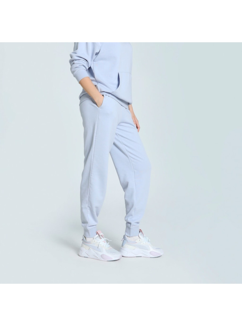 Puma Damskie Spodnie Ess Small Logo Comfort High 68245947 Fioletowy | Sklep Monotox