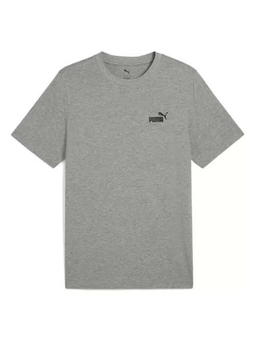 Puma Męski T-shirt Ess Small No.1 Logo Tee 68253403 Szary | Sklep Monotox