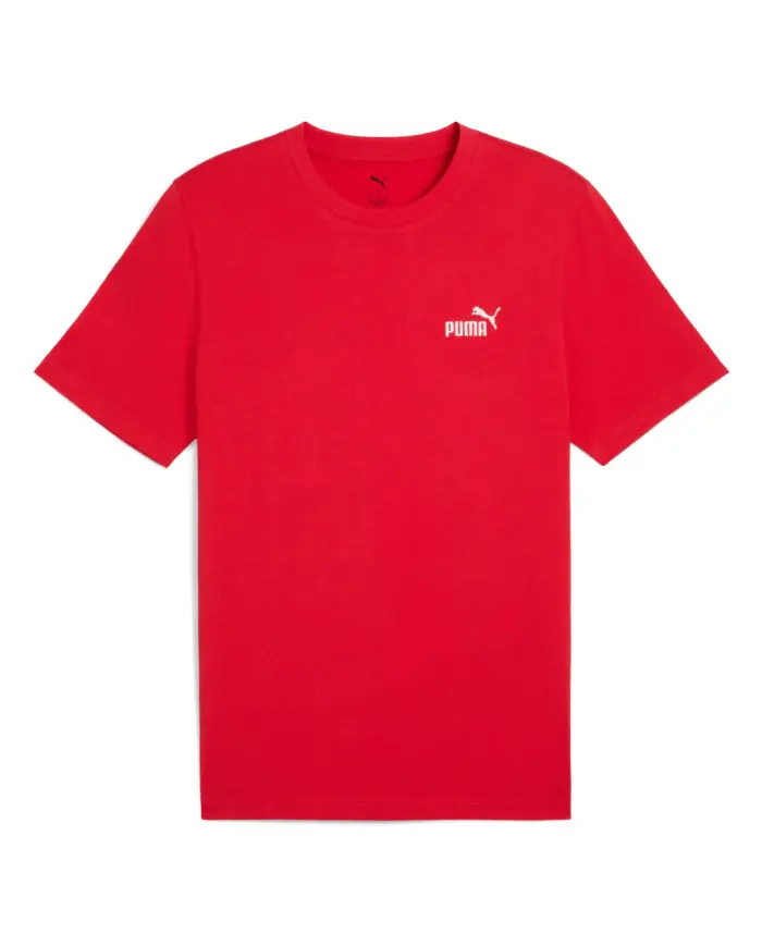 Puma Męski T-shirt Ess Small No. 1 Logo Tee 68253411 Czerwony | Sklep Monotox