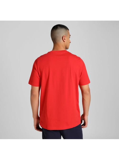 Puma Męski T-shirt Ess Small No. 1 Logo Tee 68253411 Czerwony | Sklep Monotox