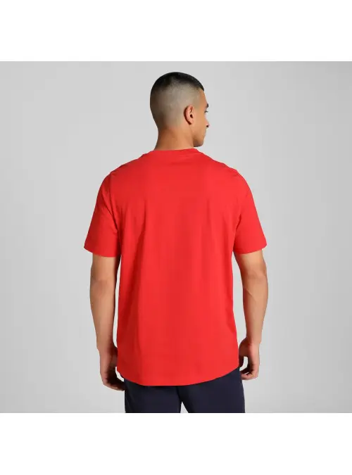 Puma Męski T-shirt Ess Small No. 1 Logo Tee 68253411 Czerwony | Sklep Monotox