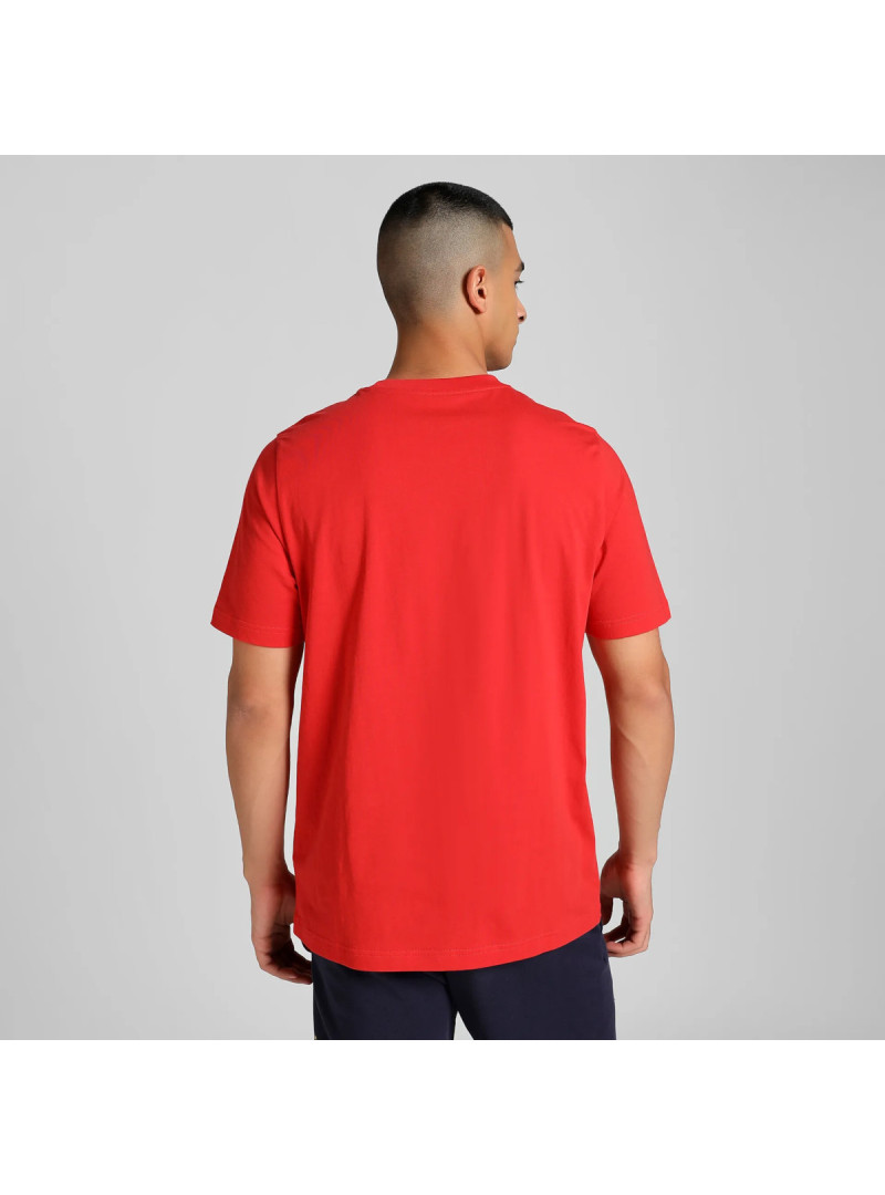 Puma Męski T-shirt Ess Small No. 1 Logo Tee 68253411 Czerwony | Sklep Monotox