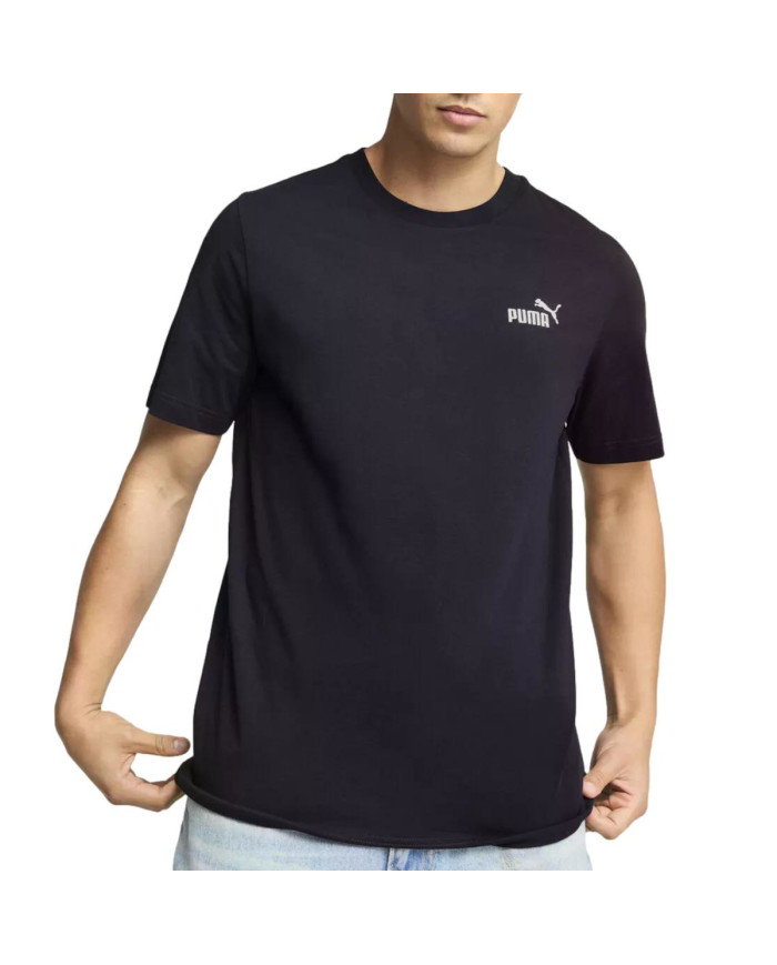 Puma Męski T-shirt Ess Small No.1 Logo Tee 68253416 Granatowy | Sklep Monotox