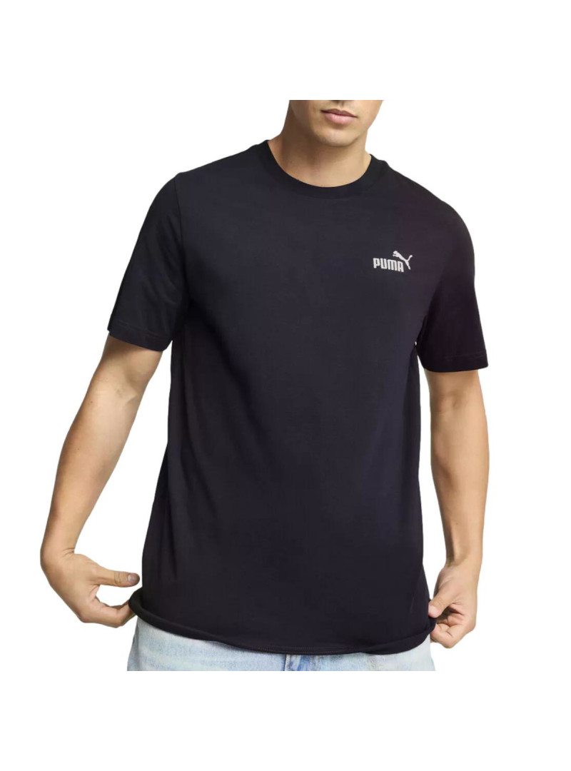 Puma Męski T-shirt Ess Small No.1 Logo Tee 68253416 Granatowy | Sklep Monotox