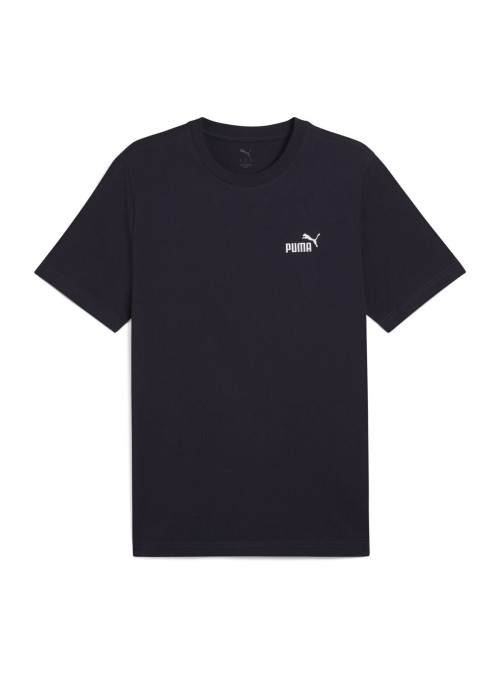 Puma Męski T-shirt Ess Small No.1 Logo Tee 68253416 Granatowy | Sklep Monotox