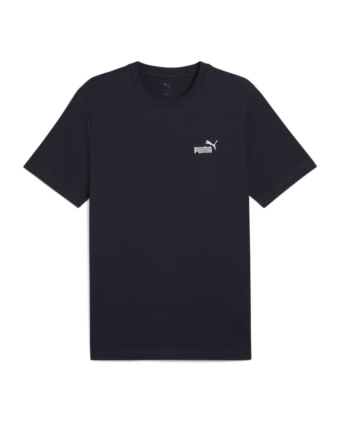 Puma Męski T-shirt Ess Small No.1 Logo Tee 68253416 Granatowy | Sklep Monotox