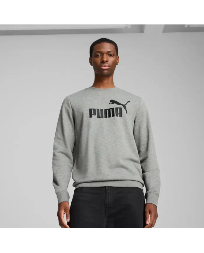 Puma Męska Bluza Ess No.1 Logo Crew Tr 68256003 Szary | Sklep Monotox