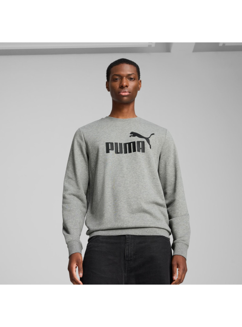 Puma Męska Bluza Ess No.1 Logo Crew Tr 68256003 Szary | Sklep Monotox