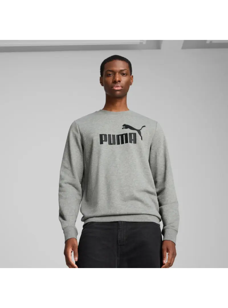 Puma Męska Bluza Ess No.1 Logo Crew Tr 68256003 Szary | Sklep Monotox