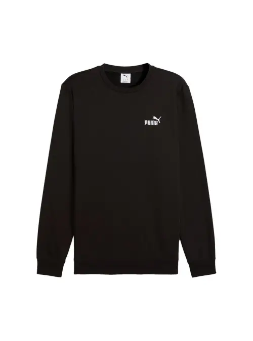 Puma Męska Bluza Ess Small No. 1 Logo Crew Fl 68256201 Czarny | Sklep Monotox