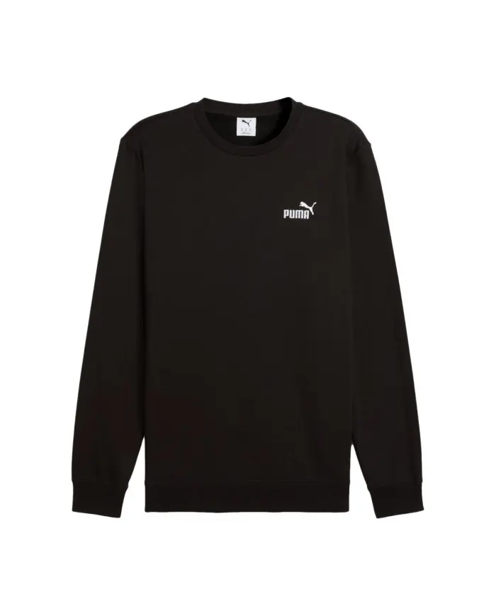 Puma Męska Bluza Ess Small No. 1 Logo Crew Fl 68256201 Czarny | Sklep Monotox