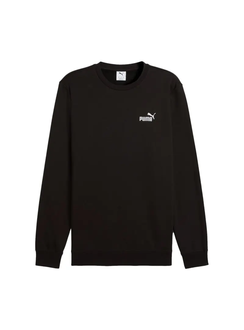 Puma Męska Bluza Ess Small No. 1 Logo Crew Fl 68256201 Czarny | Sklep Monotox