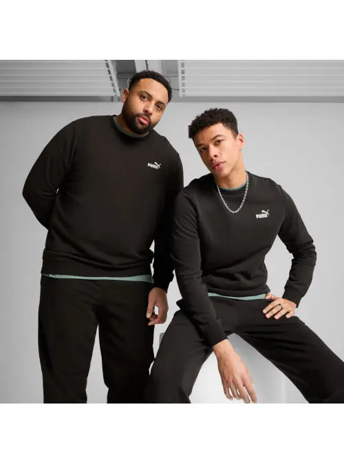 Puma Męska Bluza Ess Small No. 1 Logo Crew Tr 68256401 Czarny | Sklep Monotox