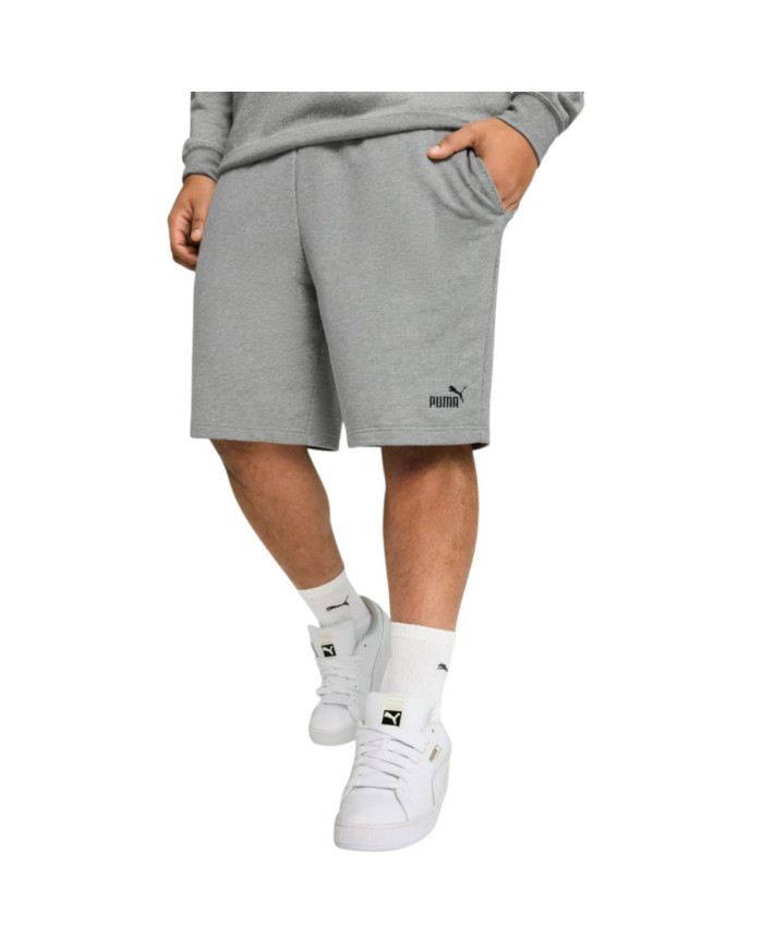 Puma Męskie Szorty Ess No.1 Logo Shorts 10 68259403 Szary | Sklep Monotox
