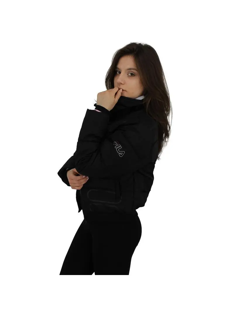 Fila Damska Kurtka Lajana Padded Jkt W 683175002 Czarny | Sklep Monotox