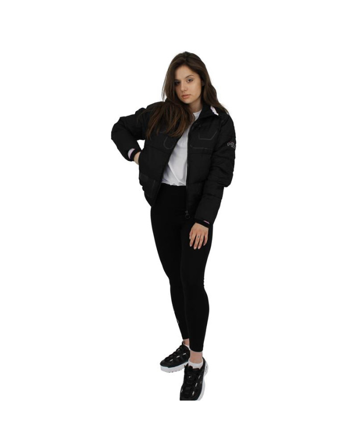 Fila Damska Kurtka Lajana Padded Jkt W 683175002 Czarny | Sklep Monotox