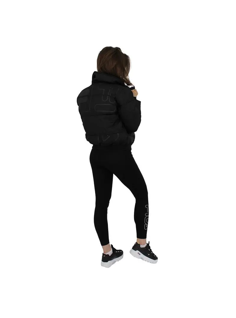 Fila Damska Kurtka Lajana Padded Jkt W 683175002 Czarny | Sklep Monotox