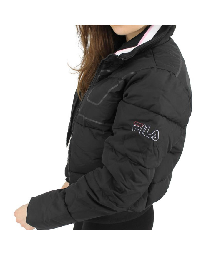 Fila Damska Kurtka Lajana Padded Jkt W 683175002 Czarny | Sklep Monotox