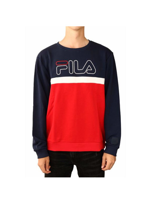 Fila Męska Bluza Laurus Crew Sweat 683182R69 Granatowy | Sklep Monotox