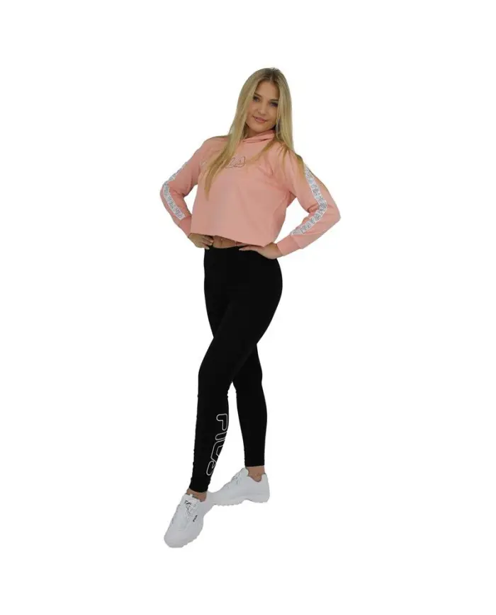 Fila Dziecięcy T-shirt Taped Cropp Teens 683324A712 Różowy | Sklep Monotox