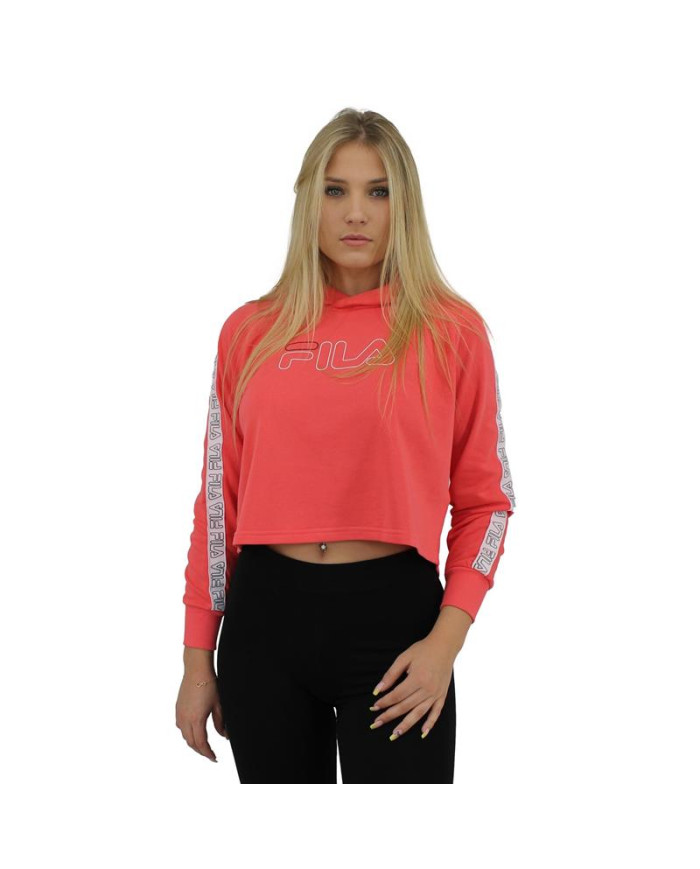 Fila Dziecięcy T-shirt Taped Cropp Teens 683324B011 Różowy | Sklep Monotox