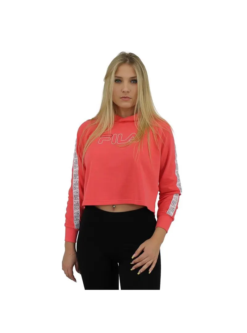 Fila Dziecięcy T-shirt Taped Cropp Teens 683324B011 Różowy | Sklep Monotox