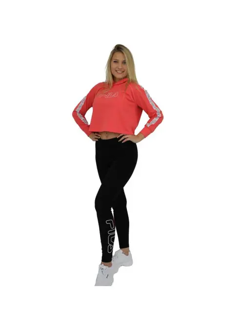 Fila Dziecięcy T-shirt Taped Cropp Teens 683324B011 Różowy | Sklep Monotox