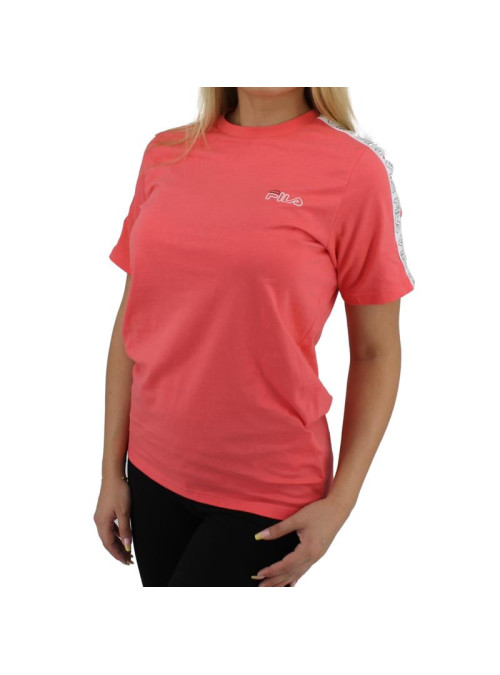 Fila Dziecięcy T-shirt Taped Tee Teens 683402B011 Różowy | Sklep Monotox