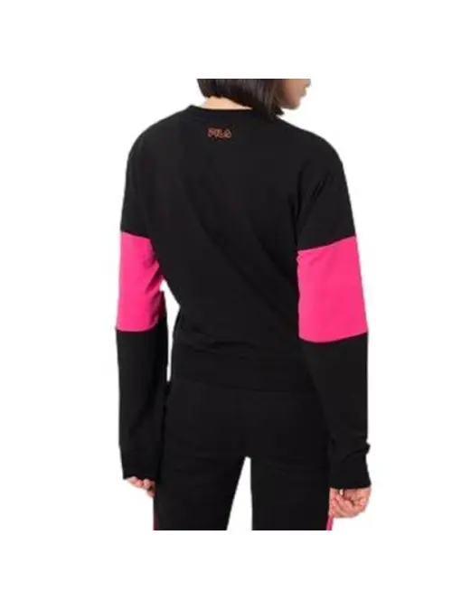 Fila Damska Bluza Parastu Cropped Crew W 683430A273 Czarny | Sklep Monotox