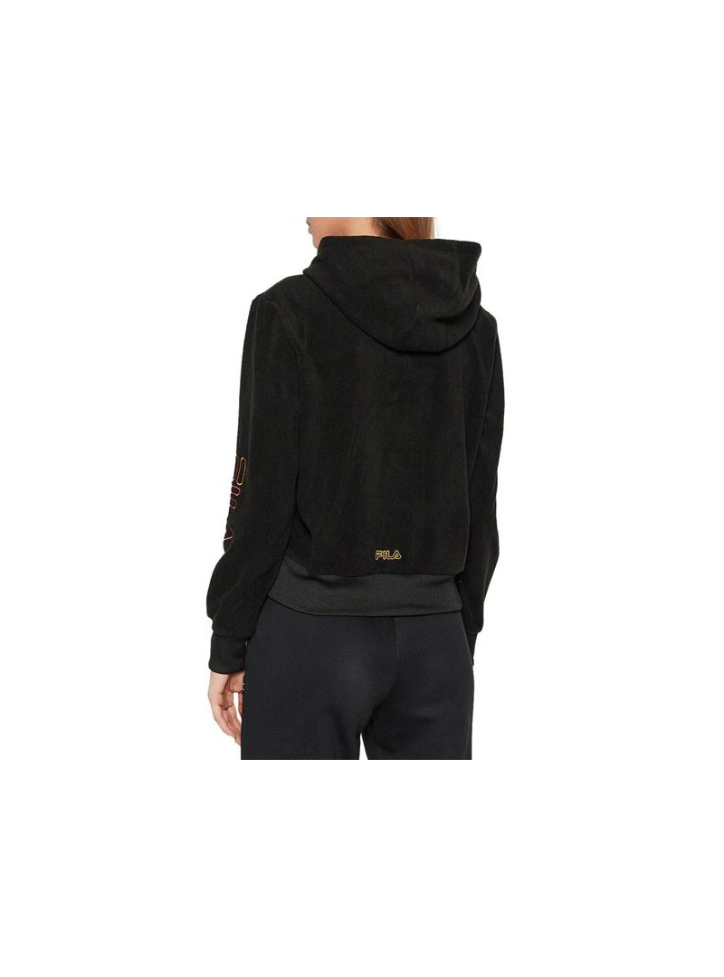 Fila Damska Bluza Pippa Cropped Hoody W 683438A273 Czarny | Sklep Monotox