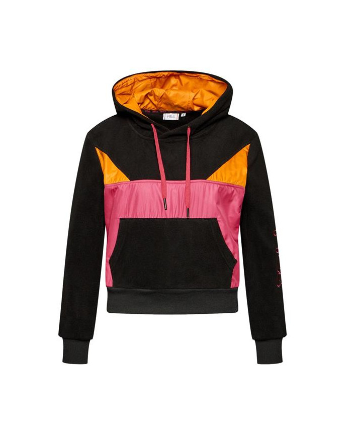 Fila Damska Bluza Pippa Cropped Hoody W 683438A273 Czarny | Sklep Monotox