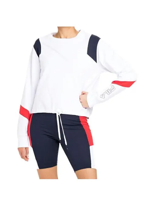Fila Damska Bluza Pita Cropped Crew W 683442I17 Biały | Sklep Monotox
