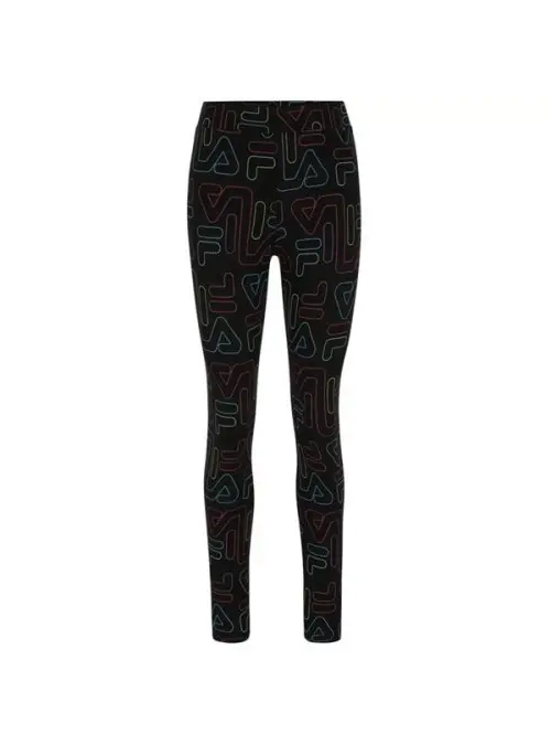 Fila Damskie Spodnie Fiena Aop Leggings W 683490002 Czarny | Sklep Monotox