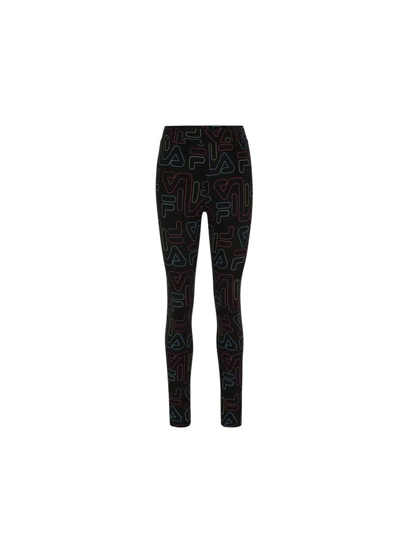 Fila Damskie Spodnie Fiena Aop Leggings W 683490002 Czarny | Sklep Monotox