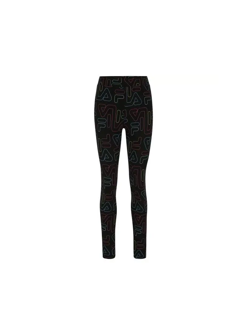 Fila Damskie Spodnie Fiena Aop Leggings W 683490002 Czarny | Sklep Monotox