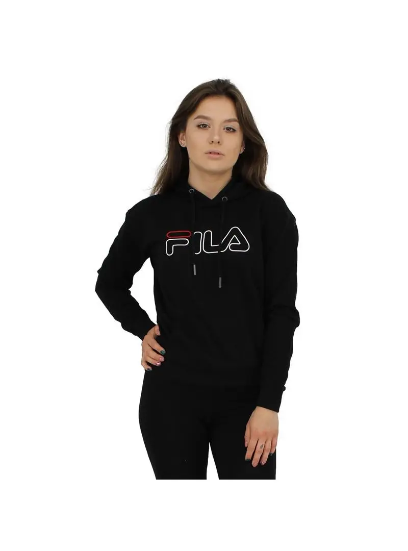 Fila Damska Bluza Larkin Hoody W 683502002 Czarny | Sklep Monotox